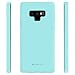 GOOSPERY Soft Feeling Jelly for Samsung Galaxy Note 9 Case (2018) Silky Slim Bumper Cover (Mint)