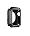 Sport for Apple Watch Case TPU+PC Protector All-Around Protective Case Ultra-Thin Cover for Apple Watch Series 1, Series 2, Series 3, Sport, Edition :vl (1 :vl Black, 42mm)