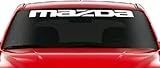 GY Vinyl Arts,Mazda, Windshield,Decals, Cars,Stickers, Banners Compatible,Mazda, Cars