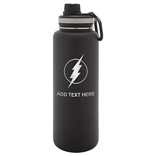 Stainless Steel Sports Tumbler, 40 Oz, Black