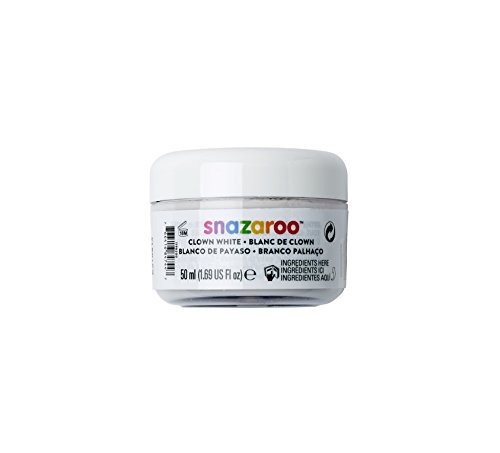 Snazaroo Face Paint Clown White, 50ml