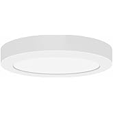 Access Lighting - HI Access 20849LEDD-WH/ACR Transitional LED Flush Mount from ModPLUS Collection in White Finish