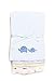 Spasilk Baby-Boys Newborn 3 Pack Elephant Burp Cloth