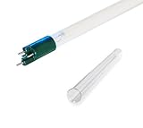 Combo Package Compatible UV Bulb S463RL and Quartz Sleeve QS-463