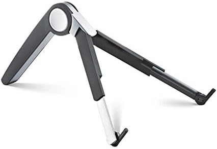 Yikaka Black Universal Multi-Angle Aluminum Alloy Desk Foldable Collapsible Portable Stand Kickstand Mount Holder for all 7-12 inch Tablets PC E-readers, all 10-15 inch Laptops Notebooks Computer