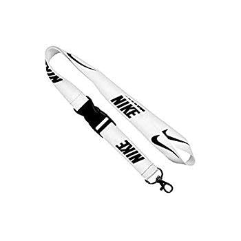white nike lanyard