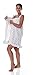 Sleep & Co. Womens Pajama Shower Wrap With Removable Straps Robe