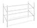 Whitmor 2-Tier Expandable and Stackable Shoe Rack, White