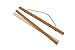 Magnetic Poster Hanger Frame, 12x18 12x16 12x24 Light Wood Wooden Magnet Canvas Artwork Print Dowel Poster Hangers Frames Hanging Kit (Teak Wood, 12