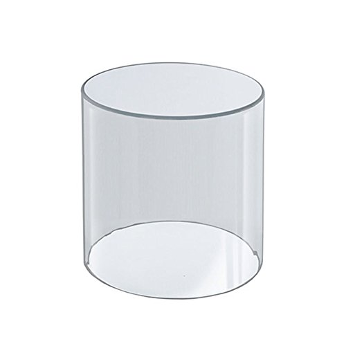 Amko frt12 acrylic cylinder – clear 12" d x 12" h acr…
