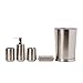 SKL Home by Saturday Knight Ltd. Roche Waste Basket, Stainless Steel, Wastebasket