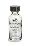 Baby Powder Perfume Oil -- 1/2 oz glass Bottle