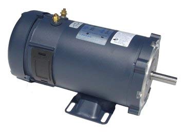 LEESON 12 Volt DC Motor - 3/4 HP, 1750 RPM, Model# 108048
