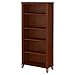 Bush Furniture Somerset 5 Shelf Bookcase in Hansen Cherry