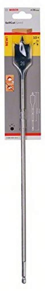 Bosch 2608595414 26 x 400 mm Hex Shank Self-Cut Speed Flat Drill Bit — image 1