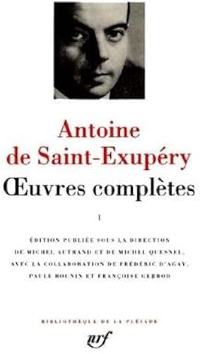 Download Saint-Exupéry : Oeuvres complètes, tome 1 PDF