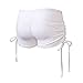 FIRM ABS Women's High Wasit Activewear Exercise Gym Volleyball Shorts White XL