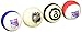 Imperial Officially Licensed NHL Home vs. Away Team Billiard/Pool Balls, Complete 16 Ball Set