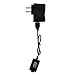 Nasin USB Cable Charger with Adapter for Ecigarette Battery(Black)