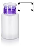 5.4 oz One Touch Pump Dispenser Bottle with Flip