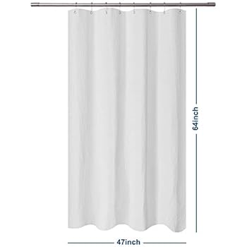 Amazon Com Barossa Design Rv Shower Curtain Waffle Weave 47 X 64