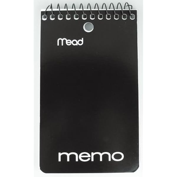 Amazon.com : Mead Memo Book Spiral 3 In. X 5 In. pack of 24