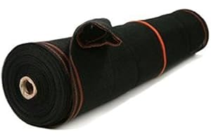Troy Safety Heavy Duty Scaffold Debris Netting, Fire Retardant 8.6' x 150', Black
