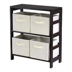 Capri Storage Shelf with Baskets - Image 2