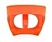 Camco Currituck Tumbler Slide On Handle Easier Grip for Your Tumbler and Cups While Traveling-30 oz (Orange) (51926)