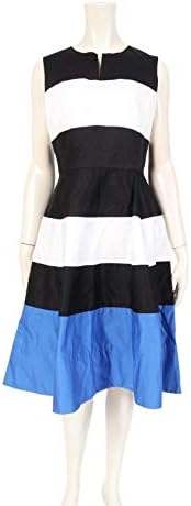 Amazon ケイト スペード Kate Spade ワンピース ボーダー 黒 白 青 中古 ワンピース チュニック 通販