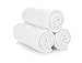 HomeLabels Cotton Washcloth Towel Set (24 Pack, White, 12