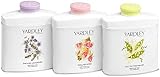 Yardley London Mini Talc Collection 3 x 50g Gift Set Lavender Rose Lily of view 2