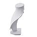 White Bust Necklace Jewelry Display Stand 26cmx19cm(10 2/8