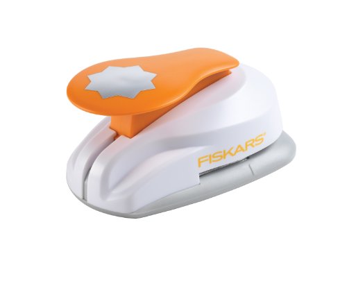 Fiskars Crafts 101570-1001 Lever Punch, XX-Large, Sealed with a Star