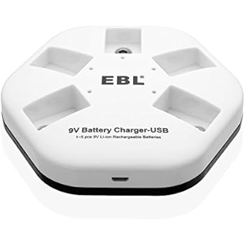 Amazon.com: EBL Multi-Functional Battery Charger for AA, AAA, 9V Ni-MH