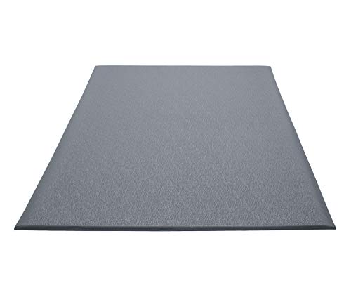 Guardian Soft Step Anti-Fatigue Floor Mat, Vinyl, 2'x3', Black Pebble Texture Pebble Texture