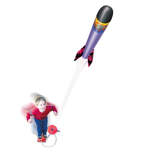 Original Geospace Jump Rocket - Launcher and 3 Rocket Set