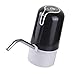 WORTHBUY Water Bottle Pump, Portable Electric Drinking Water Pump Dispenser for Universal 5 Gallon Bottle and Other Standard Size, USB Charging(Black)