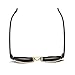 AEVOGUE Polarized Sunglasses Mens Semi-Rimless Retro Unisex Glasses AE0504 (Black, 51)