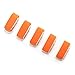 Medicook Tourniquet, 5-Pack Orange Emergency Professional Adjustable Elastic Medical Hemostatic Blood First Aid Quick Release Torniquete with Buckle