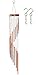 Iserlohn 34 Inch Wind Chimes with 2 Swivel Hooks Clips, Wood and Aluminum Windchimes for Patio, Garden, Terrace and Balcony, Bronze