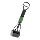 Favorite Foldable Pet Waste Jaw Clamp Scooper, Green