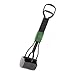 Favorite Foldable Pet Waste Jaw Clamp Scooper, Green