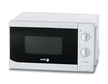 Fagor - Microondas Mo25Gb, 800W, 20L, Congrill Simultaneo, Temporizador, Mecanico, Blanco.