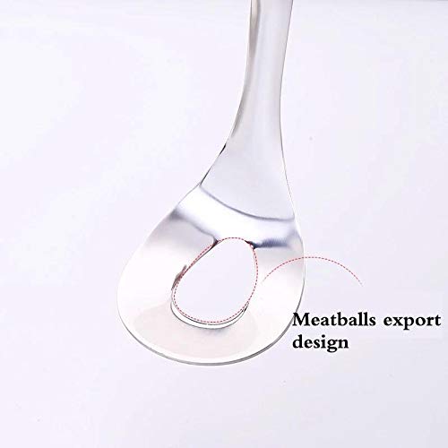 Stainless Meatball Spoon NonStick Meat Spoon Maker with Long Handle