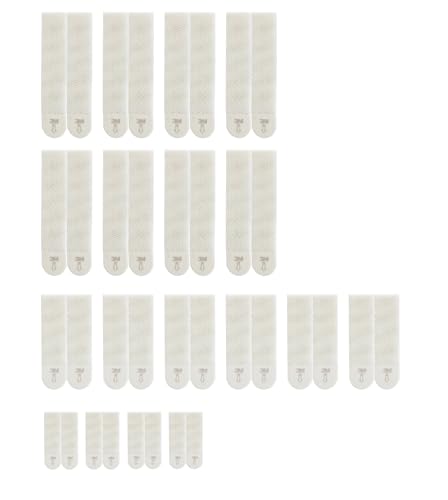 Command Picture Hanging Strips, Value Pack - 8 Large, 6 Medium, 4 Small Pairs | Damage-Free Hanging for Photos, Frames, Mirrors, Wall Décor and Signs