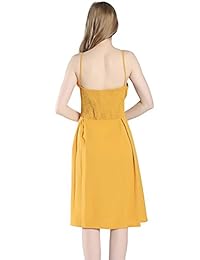 Vestido para mujer, corbata frontal, cuello en V, línea A, swing de talla grande, vestidos casuales de verano para mujer