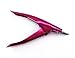Yueton Color Coated Stainless Steel False Nail Tip Clipper Cutter Trimmer Manicure Pedicure Nail Art Tool (Purple)