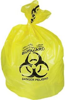 Heritage® Biohazard Can Liners; 20-30 Gallon, 200/Carton