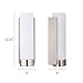 Linea di Liara Elina Brushed Nickel Wall Sconce Frosted Glass Shade Modern Sconces Wall Lighting Fixture Bathroom Sconce Vanity Wall Sconce and Wall Lamp for Living Room, UL Listed